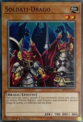 Soldati-Dragon - Common - Mega-Tin 2018 Mega-Pack - MP18-IT121 - Italian - New-image