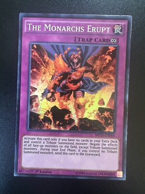 Yugioh! LP The Monarchs Erupt - MP15-EN044 - Super Rare - 1st Edition Lightly Pl-image