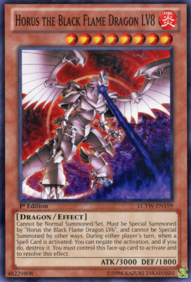 Horus the Black Flame Dragon LV8 - Legendary Collection 3: Yugi's World (LC03)-image