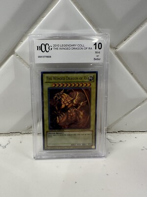 2010 Legendary Collection Winged Dragon of Ra LC01-EN003 BCCG 10 Mint-image