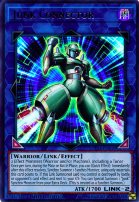 1X NM Junk Connector - CT15-EN010 - Ultra Rare Limited Edition - 2018 Mega-Tins -image