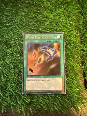 Yugioh Card Card Destruction LCYW-EN060 SECRET RARE 1st Edition - LP-image