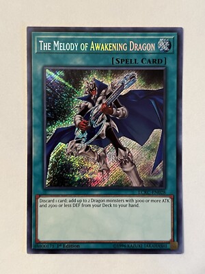 The Melody of Awakening Dragon LCKC-EN028 Legendary Collection Kaiba 1st Edition-image