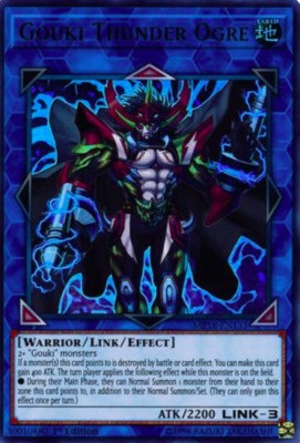 1X NM Gouki Thunder Ogre - MP18-EN133 - Ultra Rare 1st Edition 2018 Mega-Tins -image
