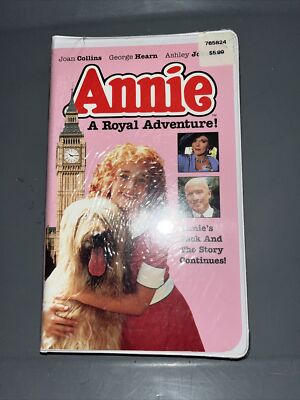 Annie: A Royal Adventure (VHS, 1995, Closed Caption Clam Shell Case) NEW SEALED9-image
