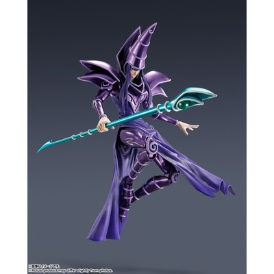  Fig S.H.Monsterarts Monsterarts Black Magician Yu-Gi-Oh! Duel Monsters Figure B-image