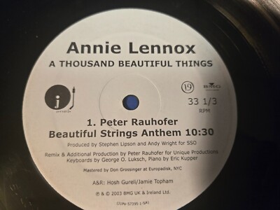 Annie Lennox – A Thousand Beautiful Things - 12