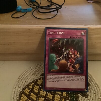 Trap Trick 1st Ed Ultra Rare MP19-EN213 NM YuGiOh! Mega Tins Trap-image