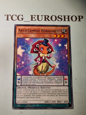 Performapal Lizardraw▪︎YUGIOH▪︎MP16▪︎2016▪︎COMMON▪︎SPANISH▪︎NM #2935-image