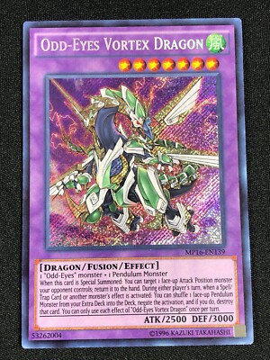 YUGIOH ODD-EYES VORTEX DRAGON MP16-EN139 SECRET NM-image
