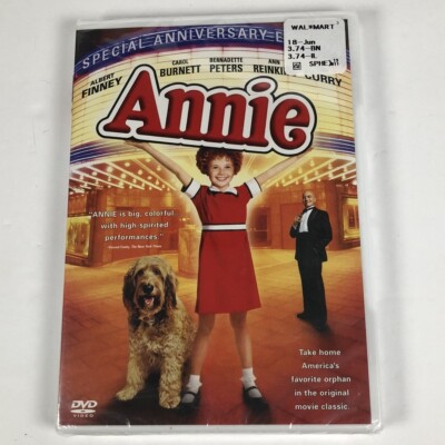 Annie (DVD, 2004, Special Anniversary Edition) NEW Sealed-image