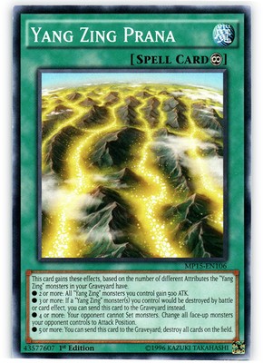 Yang Zing Prana - MP15-EN106 - Common - 1st Edition - Moderately Played-image