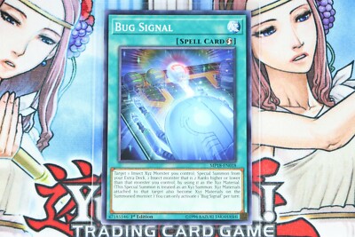 Yugioh Spell Card Bug Signal MP18-EN018 1st Ed Common-image