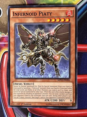 Yugioh Infernoid Piaty MP15-EN206 Single-image