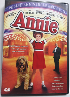 Annie [1982] (DVD,2003,Special Anniversary Edition) Carol Burnett,Fantastic!-image