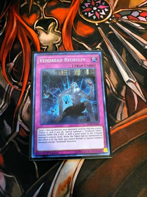 YUGIOH TCG VENDREAD REORIGIN MP18-EN090 SECRET 1ST EDITION -image