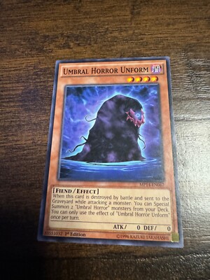 Yu-Gi-Oh! Umbral Horror Unform MP14-EN067 2014 Mega-Tins Mega Pack 1st Edition-image