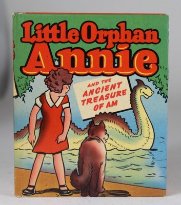 BIG LITTLE BOOK  Little Orphan Annie-Ancient Treasure of Am #1468 Whitman BLB-image