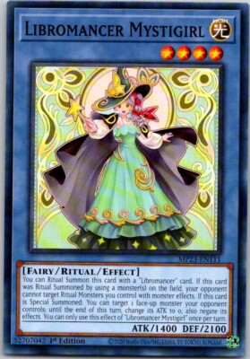 Yu-Gi-Oh Yugioh Libromancer Mystigirl MP23-EN111 Mega Tin 2023 Dueling Heroes-image