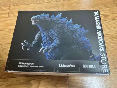 S.H.MonsterArts GODZILLA King of Monsters 2019 Night Color TAMASHII NATIONS PVC-image