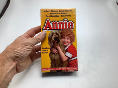 NEW Sealed Little Orphan Annie VHS Broadway Tribute Edition Carol Burnett-image