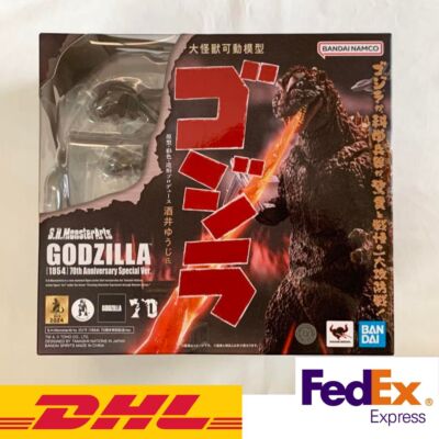 Bandai S.H.MonsterArts GODZILLA (1954) 70th Anniversary Special Ver from Japan-image