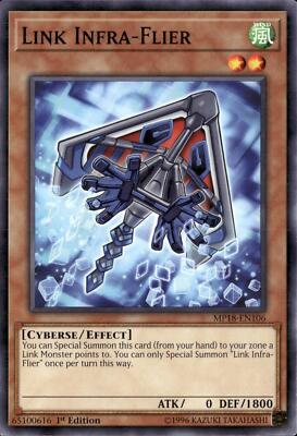 Yu-Gi-Oh! Link Infra-Flier MP18-EN106 Common 1st Edition NM-image