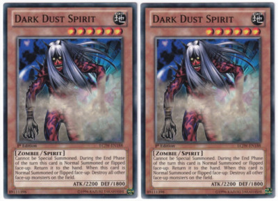 2x Dark Dust Spirit - (LCJW-EN188 - 1st Ed - Common) - NM - Yugioh-image