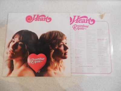 Heart  Dreamboat Annie LP Vinyl Record 12