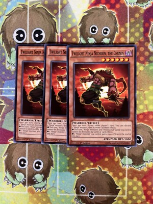 Yugioh Twilight Ninja Nichirin, The Chunin MP16-EN187 Playset-image
