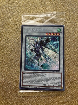 Yugioh Mega Tin 2018 Yusei Sealed Promo Pack CT15-EN002 Junk Speeder-image