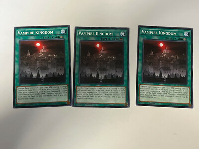 3X Vampire Kingdom - MP14-EN171 x3 Yugioh Yu Gi Oh! Playset -image