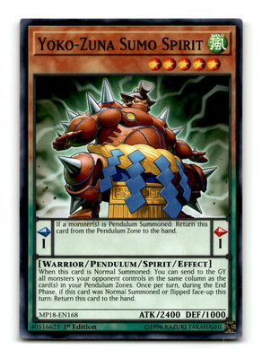 Yoko-Zuna Sumo Spirit - MP18-EN168 1st Edition - YuGiOh-LP-image