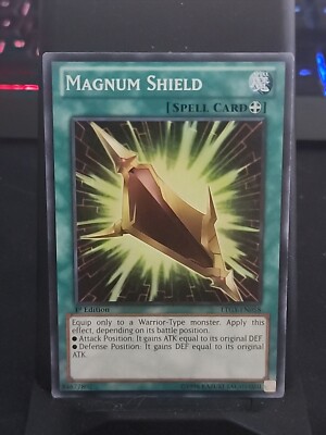 Magnum Shield - 1st Edition - Yugioh Spell Card - Vintage-image