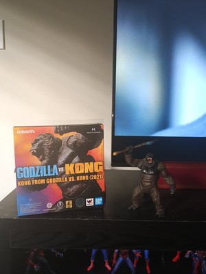 S.H.MonsterArts Godzilla vs. Kong King Kong Figure - 145mm-image