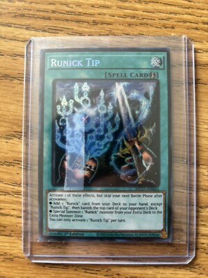 Yugioh  “Runick Tip” MP23-EN241 25th Anniversary Tin: Dueling Heroes  Mega Pack-image