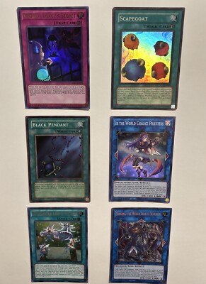 World Legacy's Secret 1st Edition - Scapegoat - Black Pendant - 4 1st Editions-image