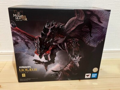 S.H.MonsterArts Monster Hunter World LIOLAEUS Action Figure 2020 BANDAI SPIRITS-image
