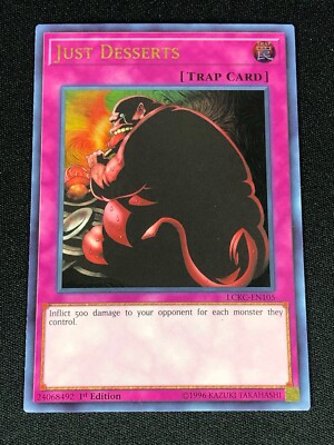 YUGIOH JUST DESSERTS LCKC-EN105 1ST ULTRA (NM)-image
