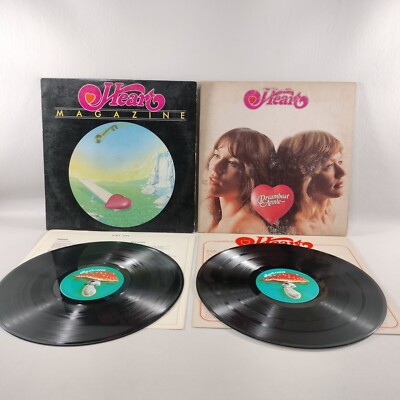 Heart Lot of 2 Dreamboat Annie, Magazine 1975 Mushroom Records LP Vinyl-image