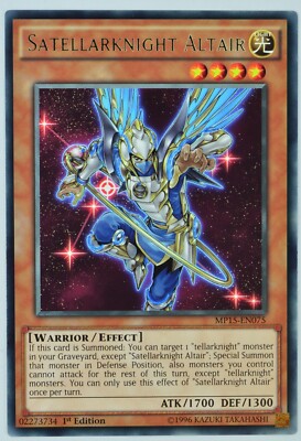 Yugioh Satellarknight Altair MP15-EN075 Rare 1st Edition-image