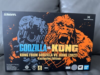 NYCC 2022 S.H. MonsterArts Kong Godzilla vs. Kong Exclusive Edition Figure New-image