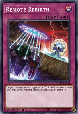 Remote Rebirth - MP18-EN149 - Common - 1st Edition - Near Mint-image