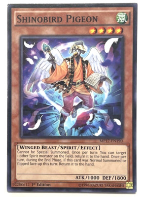 YuGiOh! - Shinobird Pigeon - Common-image