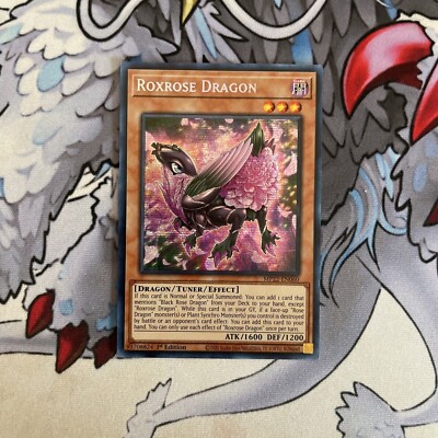 ( ROXROSE DRAGON ) Prismatic Secret - MP22-EN060 - 1st NM Yu-Gi-Oh 2022 Mega Tin-image