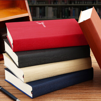 Thick PU Leather Journal A5 Notebook Lined Paper Writing Diary 736 Pages Planner-image