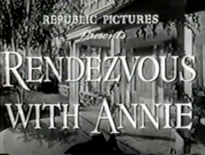 Rendezvous with Annie (1946) DVD Eddie Albert, Faye Marlow, Gail Patrick-image