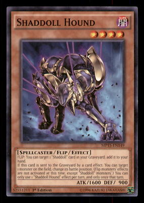 Yugioh Shaddoll Hound #MP15-EN149 2015 Mega-Tins Mega Pack LP-image