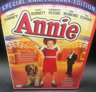 Annie (DVD, 2004, Special Anniversary Edition) New Sealed-image