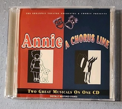 Broadway Showtunes SEALED CD Annie + A Chorus Line Broadway Theatre & Chorus-image